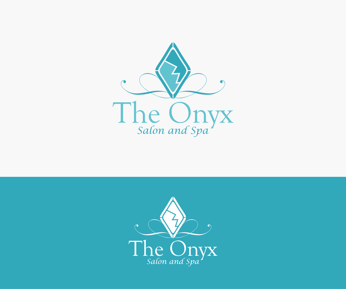 Logo Design by Qay for The Onyx Salon and Spa | Design #1719447