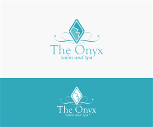 Logo Design by Qay for The Onyx Salon and Spa | Design #1719447