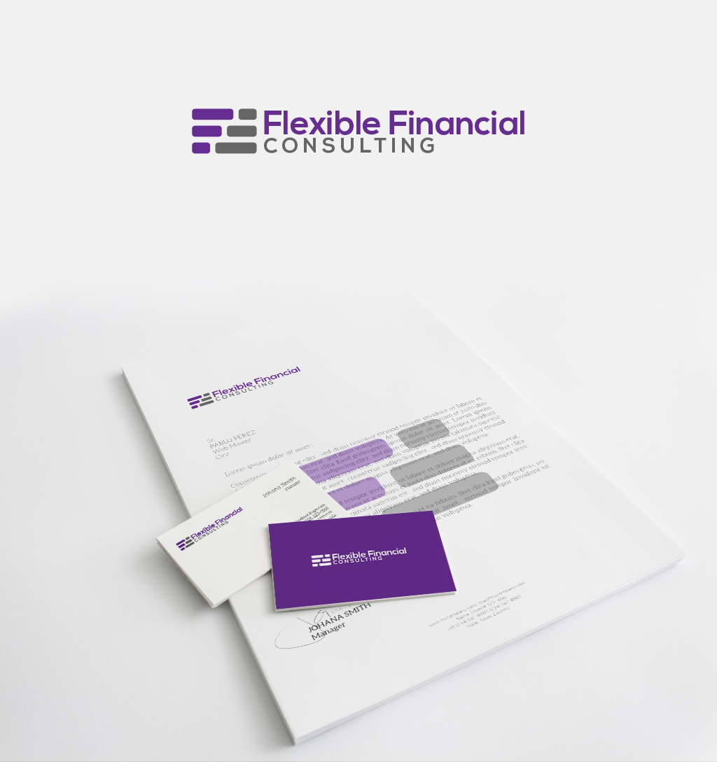 Logo-Design von JohnM. für Flexible Financial Consulting | Design #6583881