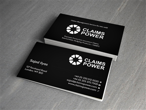 Business Card Design by Creations Box 2015 for Claimspower | Design: #6613251