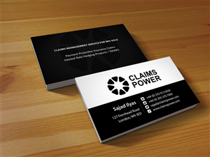 Business Card Design by Creations Box 2015 for Claimspower | Design: #6613276