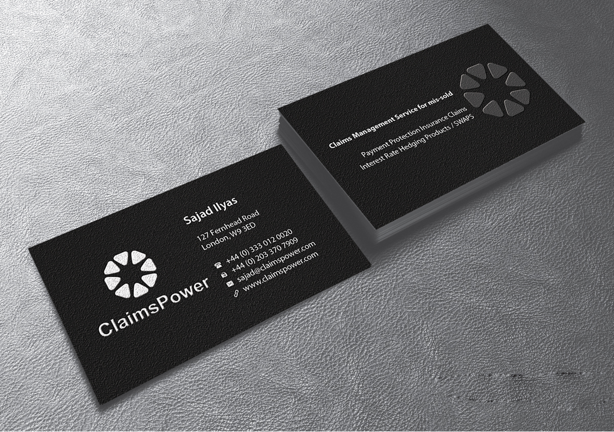 Business Card Design by Creations Box 2015 for Claimspower | Design #6613283