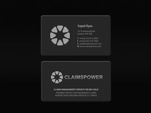 Business Card Design by Creations Box 2015 for Claimspower | Design: #6636899
