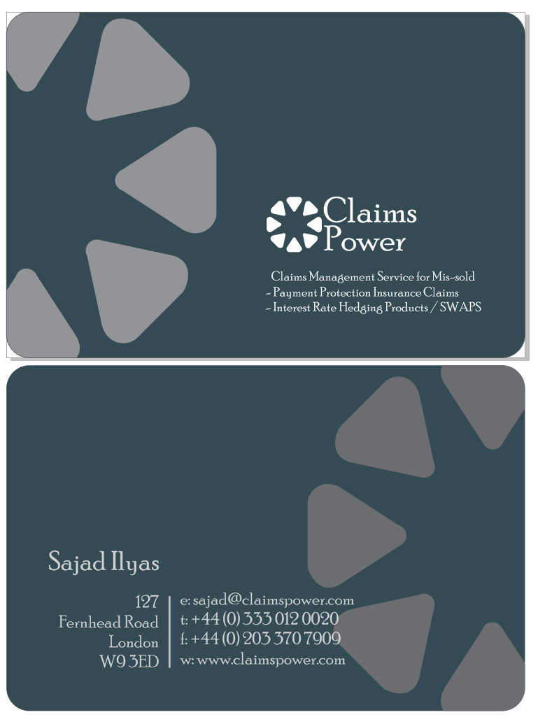 Design de Carte de Visite par kmsp pour Claimspower | Design #6658146
