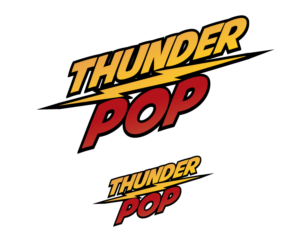 Thunder Pop | Podcast Design by blue eye