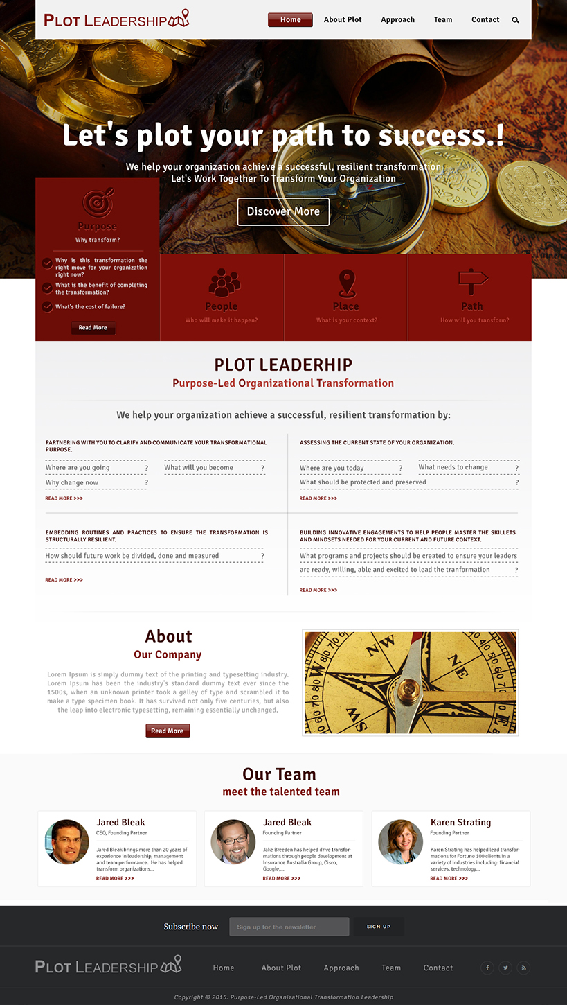Web Design by Adeel Hanif® for this project | Design #6615055