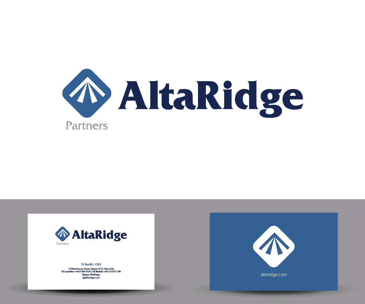 Logo Design by Christian Champagne for AltaRidge Partners | Design #6604486