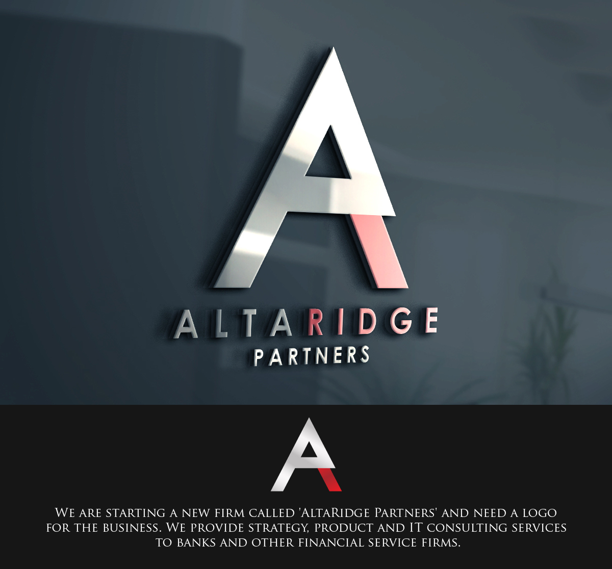 Logo Design by Grapismo Brand Studio for AltaRidge Partners | Design #6597389