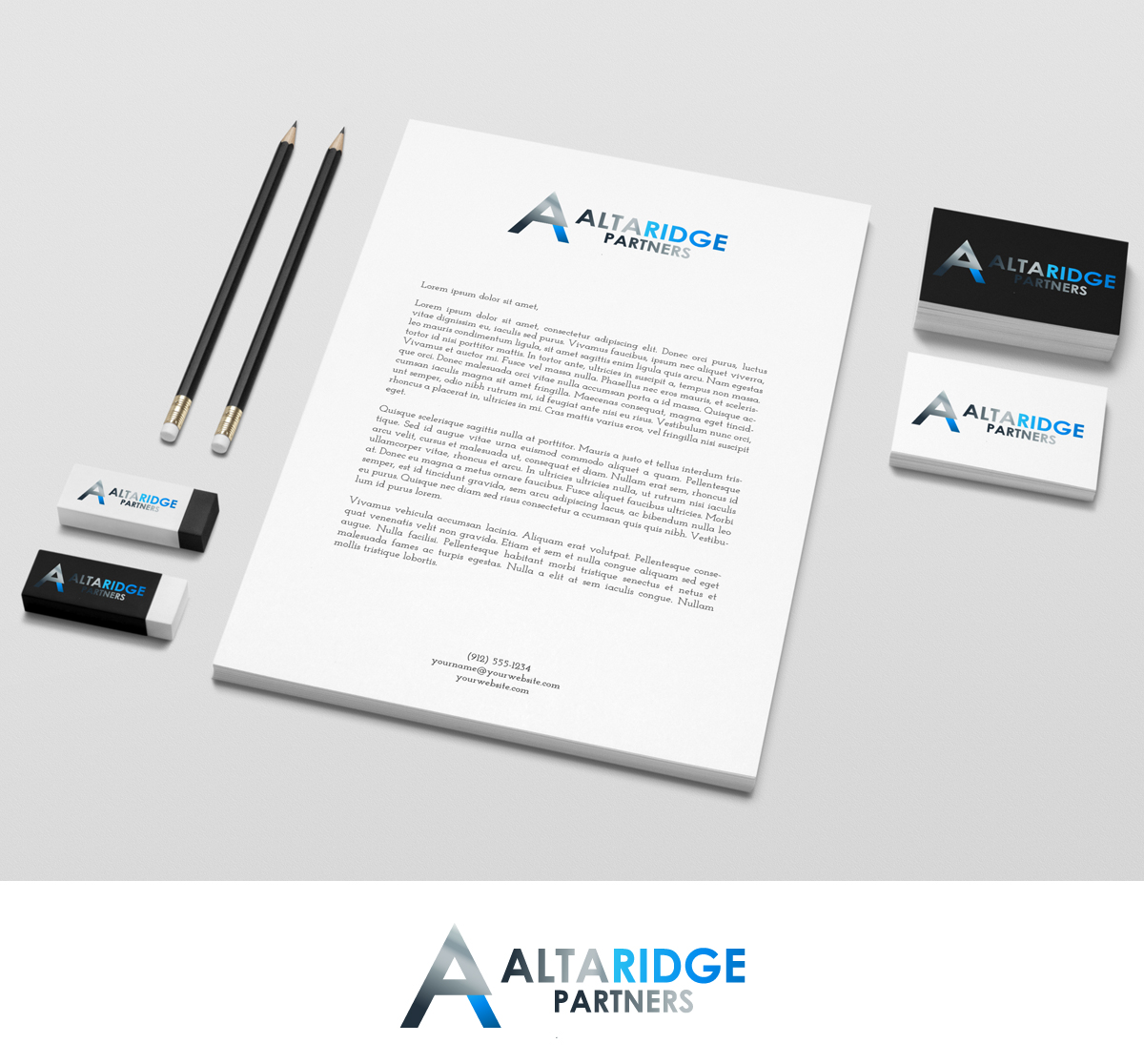 Logo Design by Grapismo Brand Studio for AltaRidge Partners | Design #6655149