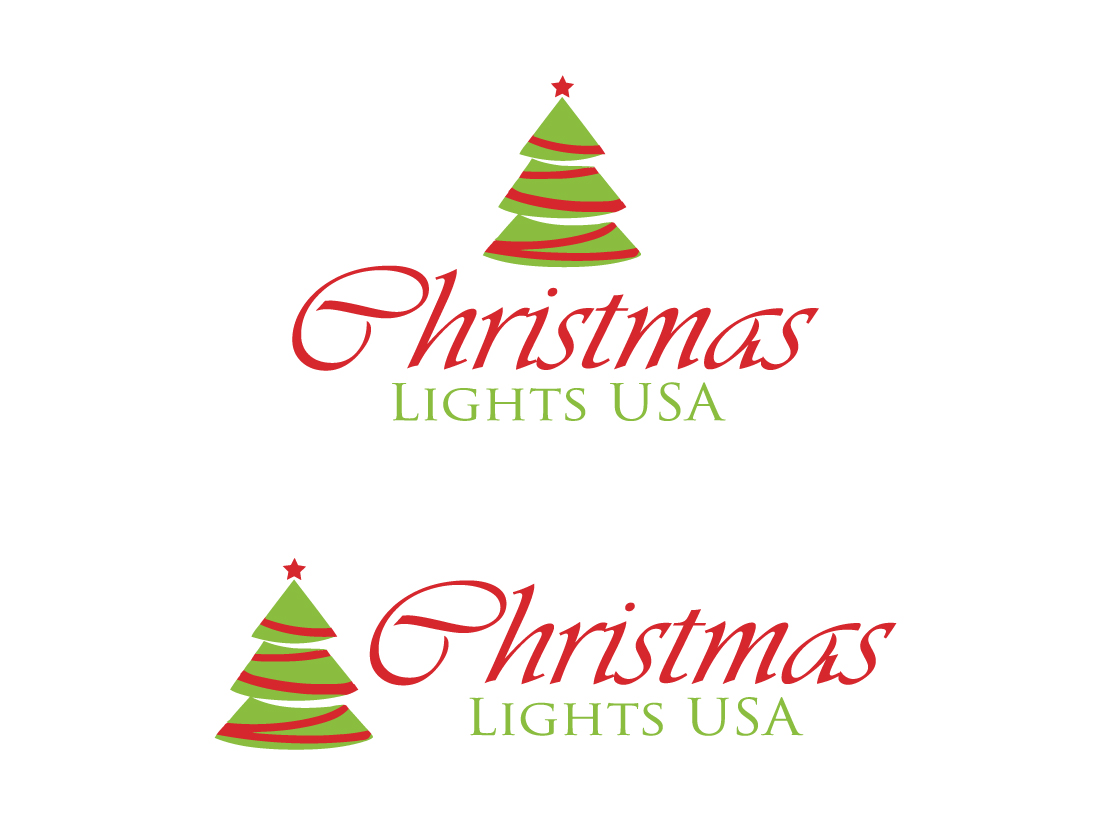 Logo Design by Colorflix™ for Christmas Lights USA | Design #6589614