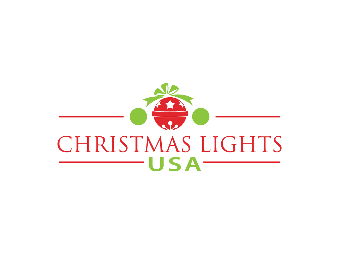 Logo Design by Colorflix™ for Christmas Lights USA | Design #6589615