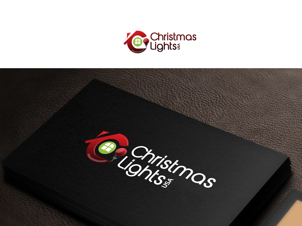 Logo Design by Gfx.26™ for Christmas Lights USA | Design #6615680