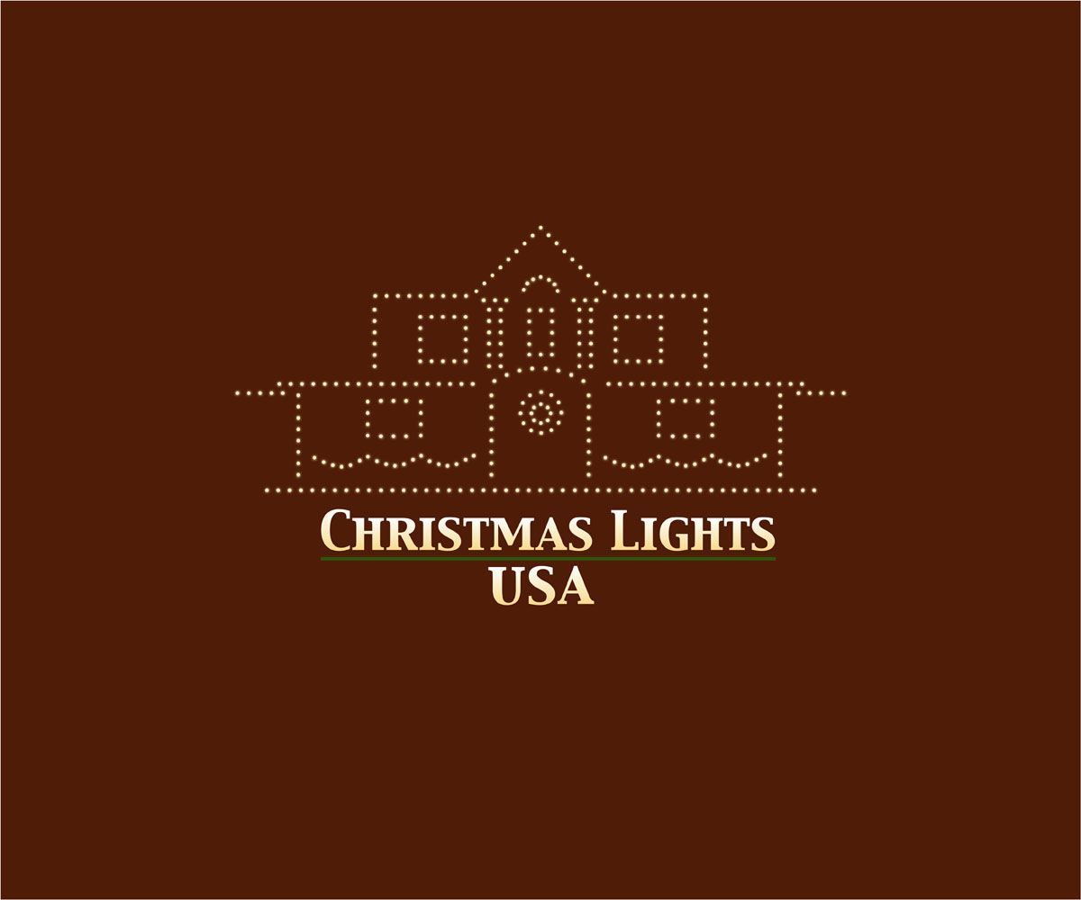 Logo Design by Hey Lex for Christmas Lights USA | Design #6579024