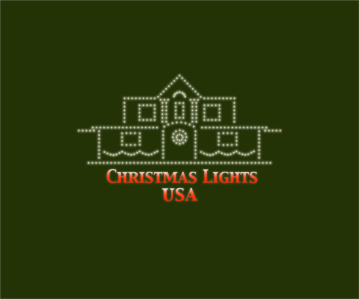 Logo Design by Hey Lex for Christmas Lights USA | Design #6579026