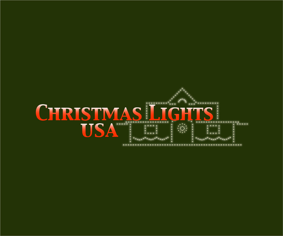 Logo Design by Hey Lex for Christmas Lights USA | Design #6579028