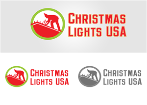 Logo Design by criss for Christmas Lights USA | Design: #6597345