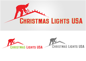 Logo Design by criss for Christmas Lights USA | Design: #6597395