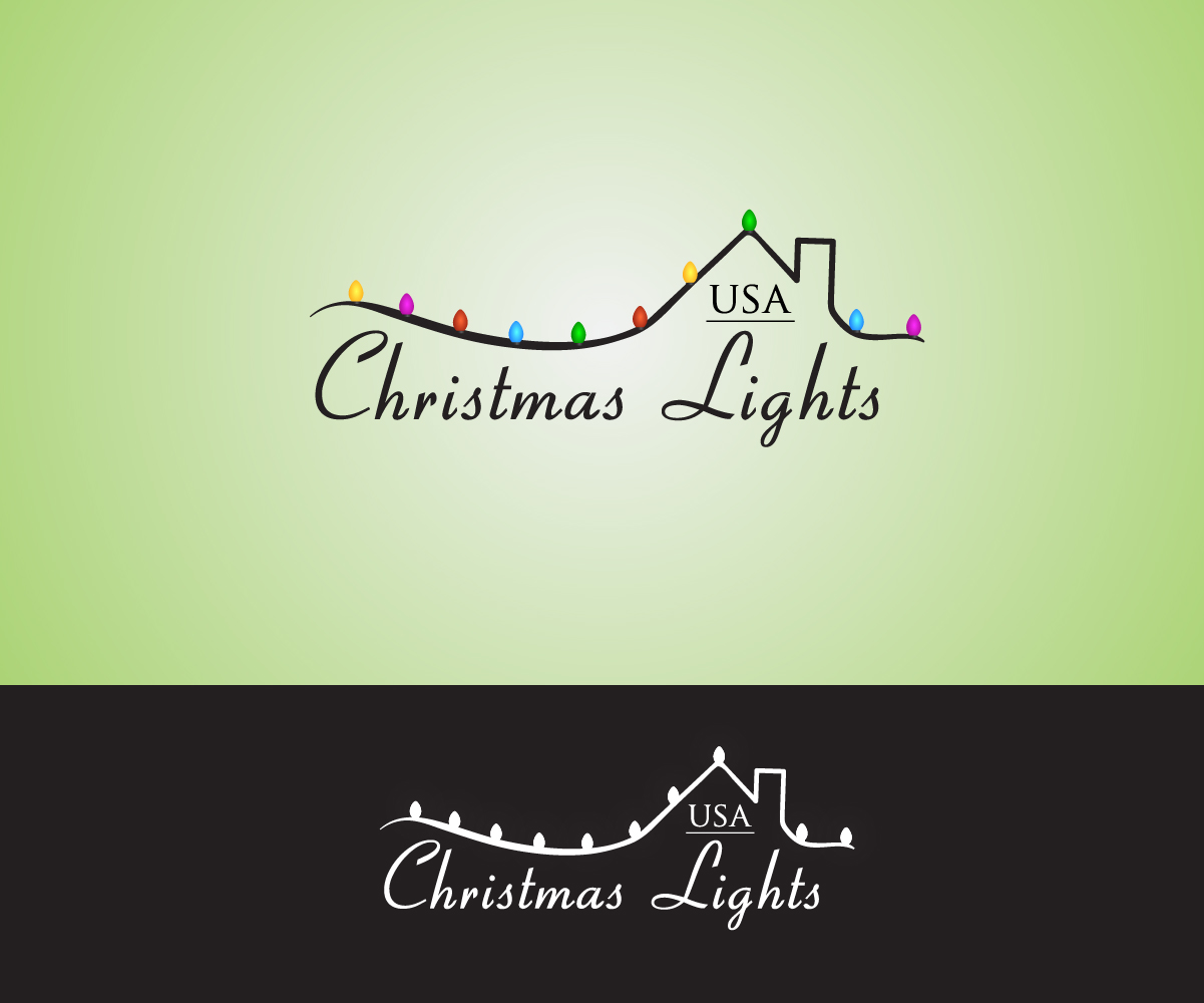 Logo-Design von arsiB für Christmas Lights USA | Design #6614910