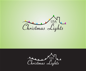 Logo-Design von arsiB für Christmas Lights USA | Design: #6614910