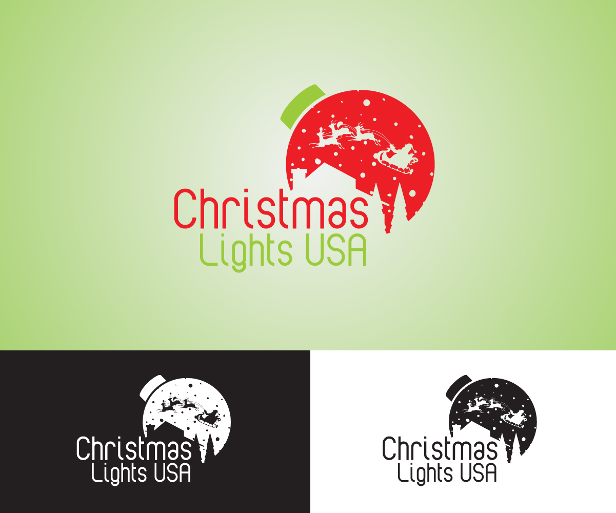 Design de Logo par arsiB pour Christmas Lights USA | Design #6636423