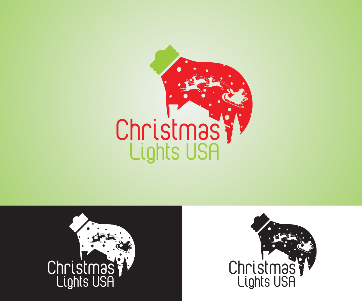 Design de Logo par arsiB pour Christmas Lights USA | Design #6636432