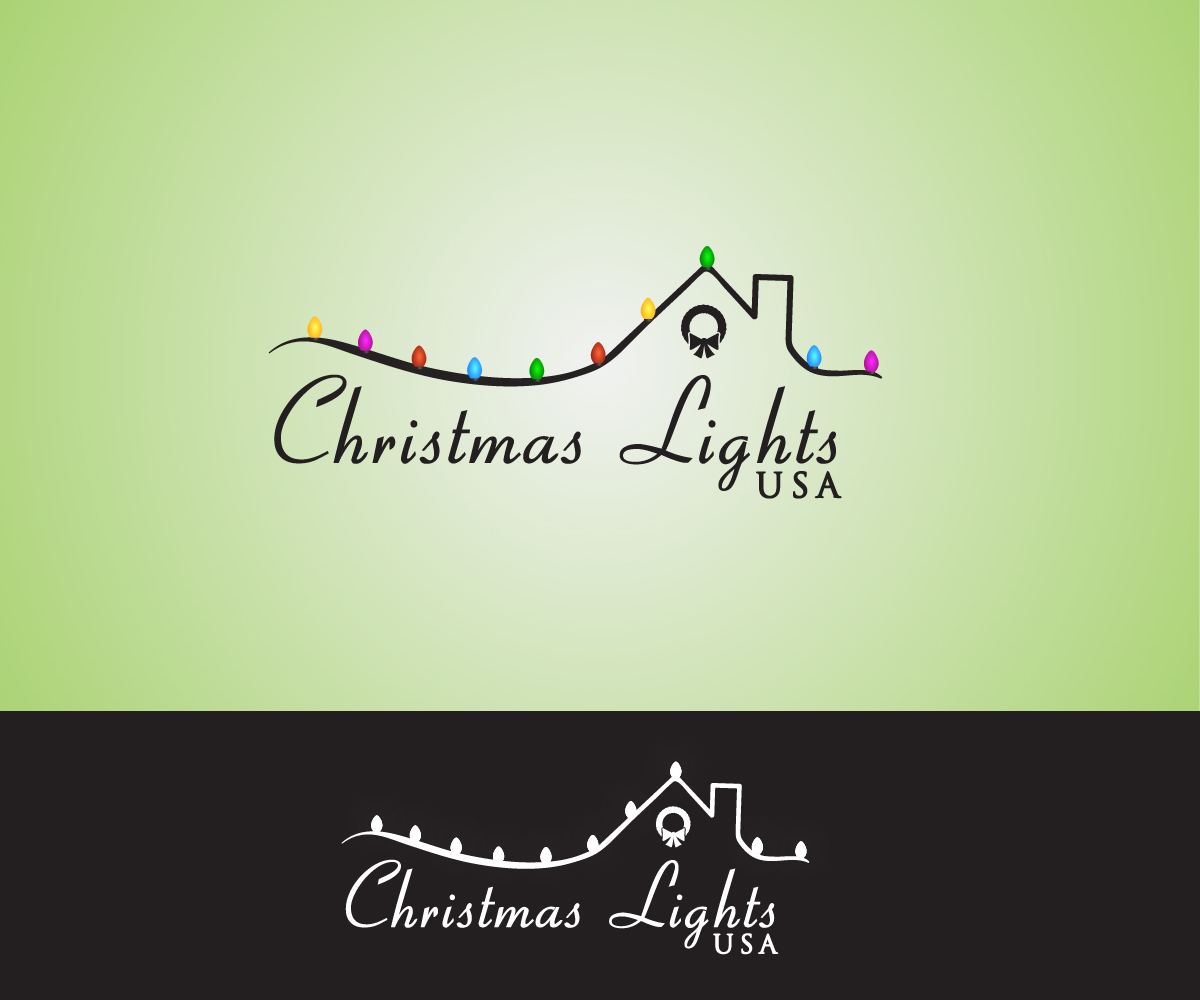 Logo-Design von arsiB für Christmas Lights USA | Design #6645155