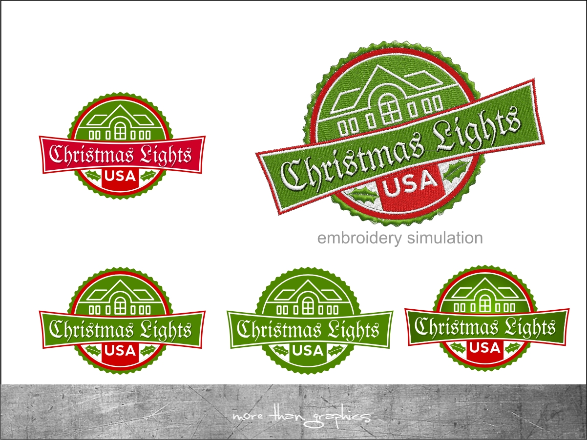 Logo-Design von vladst2004 für Christmas Lights USA | Design #6581638