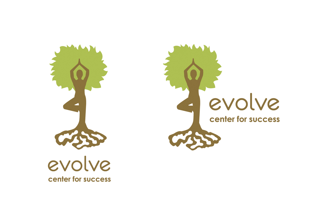 Logo Design by Lisa Lennon Designs for Evolve-Center for Success | Design #10476