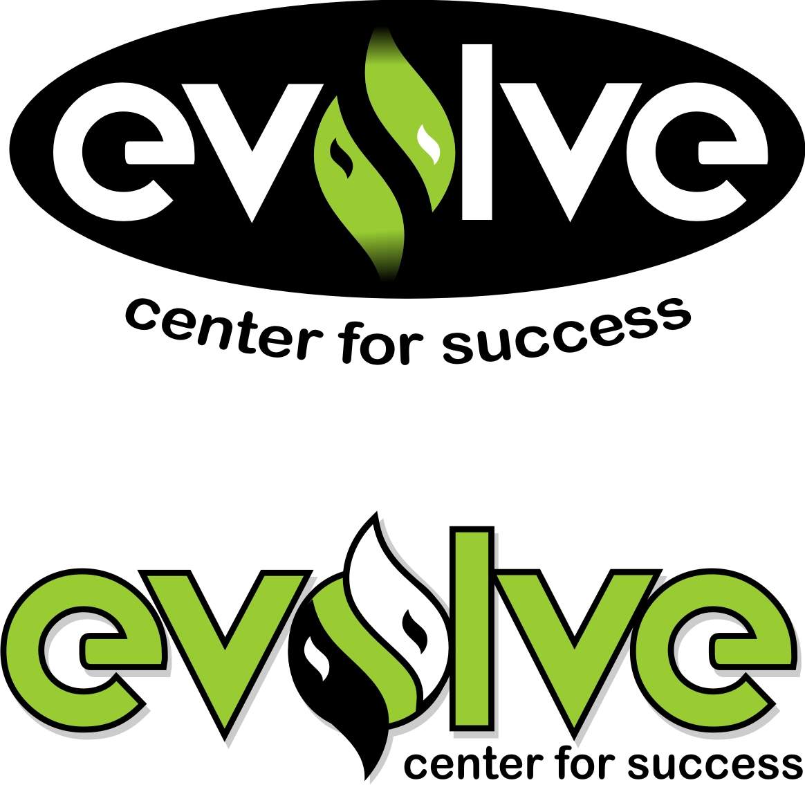 Logo Design by LUSH GRAPHIX for Evolve-Center for Success | Design #9905