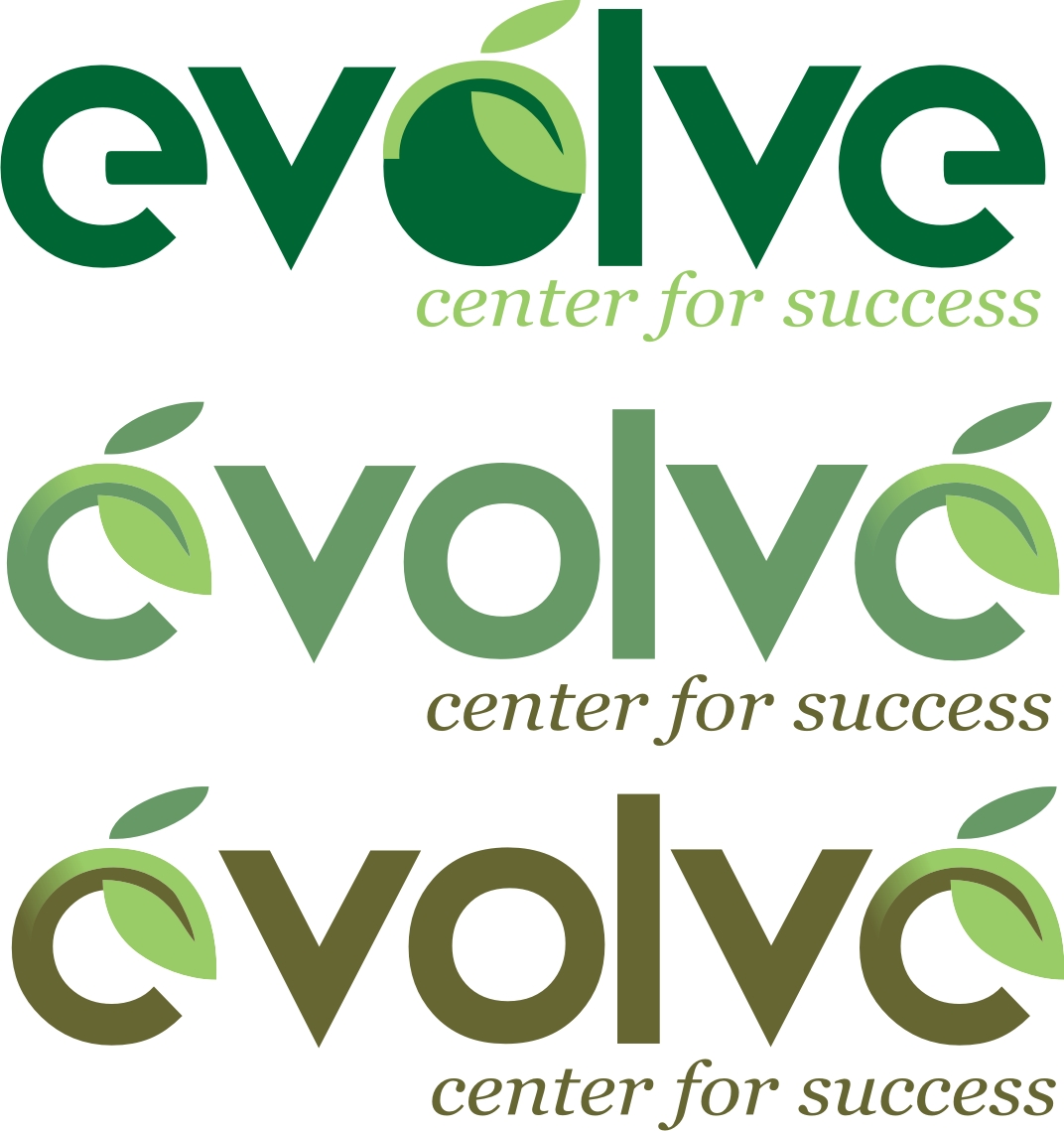 Logo Design by LUSH GRAPHIX for Evolve-Center for Success | Design #9906