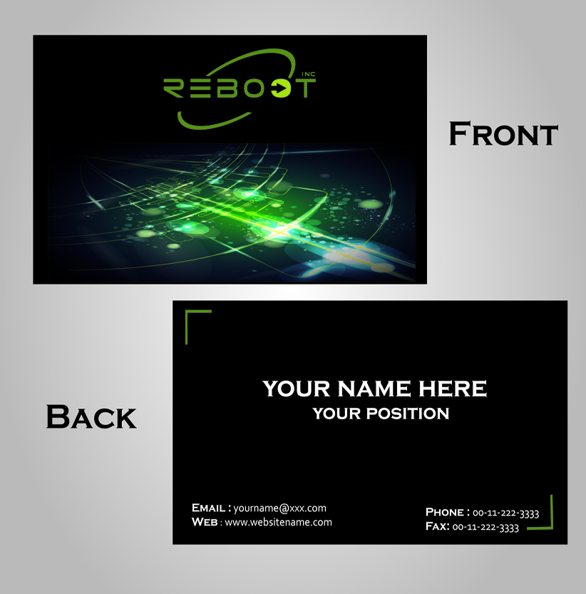 Business Card Design by Faizan Ahmed for this project | Design #1774553