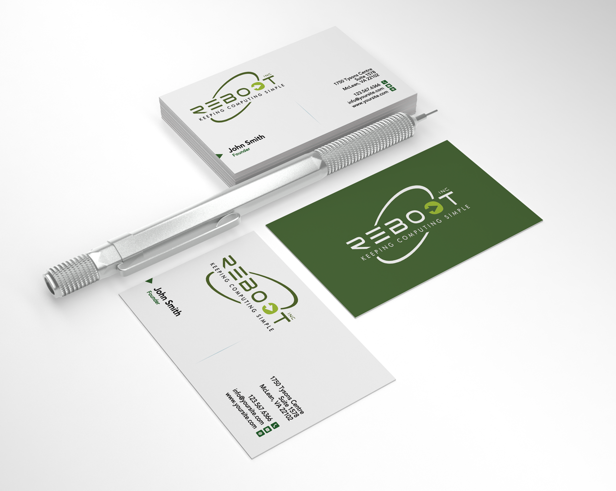Business Card Design by Sarah Mathews for this project | Design #1718706