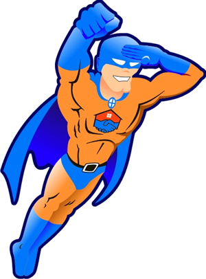 Super Hero Mascot for Housing Hero Real Estate Agency | Mascot Design by ChrisMoon