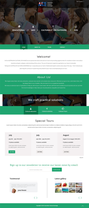 Web Design by Karthik_Designer for Bias | Design: #6669322