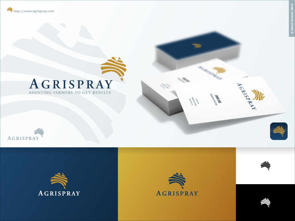 Logo Design by Raoul Camion for agrispray australia | Design #6630176