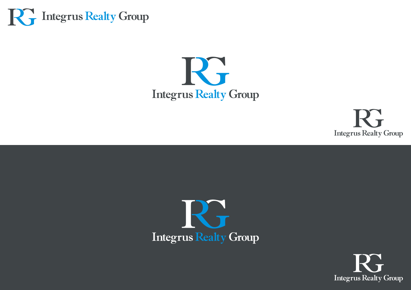 Diseño de Logo por studiox para Integrus Realty Group LLC | Diseño #1925047