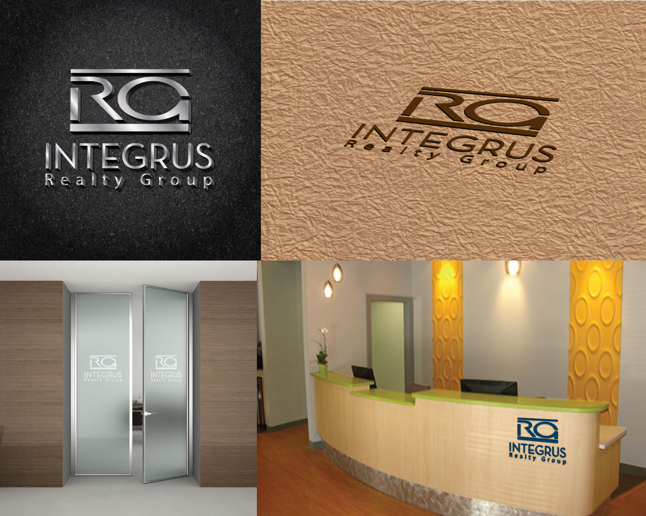 Diseño de Logo por HLGCreativeTeam para Integrus Realty Group LLC | Diseño #1911764