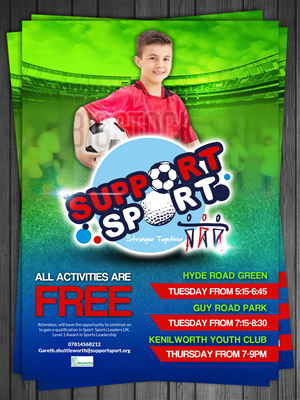 Flyer Design by debdesign for Support Sport Ltd | Design #6592344