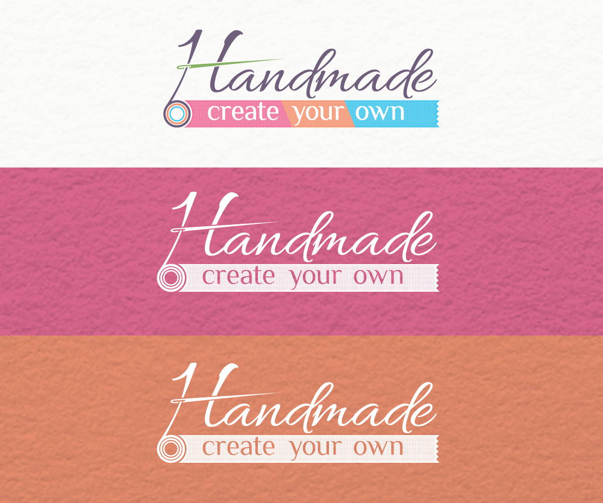 Logo-Design von The Logo Island für Handmade | Design #6621546