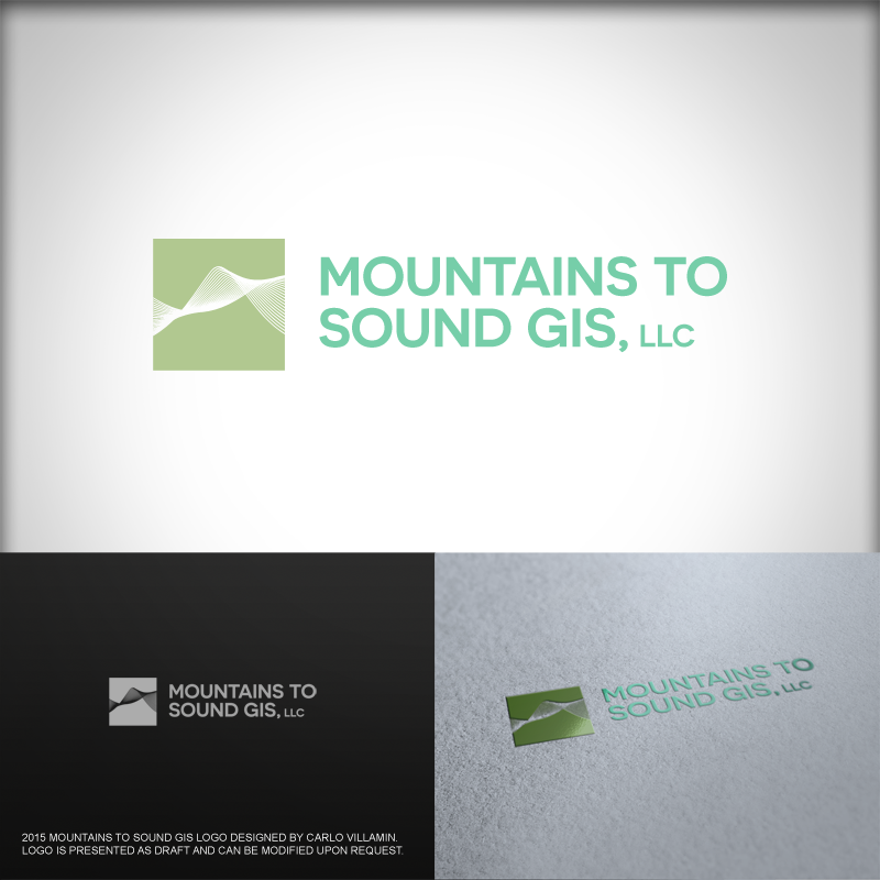 Logo Design by carlomagno for Mountains to Sound GIS, LLC | Design #6629036