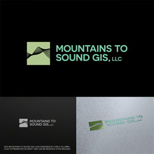 Logo Design by carlomagno for Mountains to Sound GIS, LLC | Design: #6629037