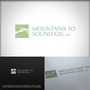 Logo Design by carlomagno for Mountains to Sound GIS, LLC | Design: #6638558