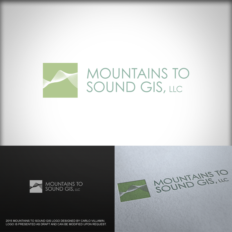 Logo Design by carlomagno for Mountains to Sound GIS, LLC | Design #6638561