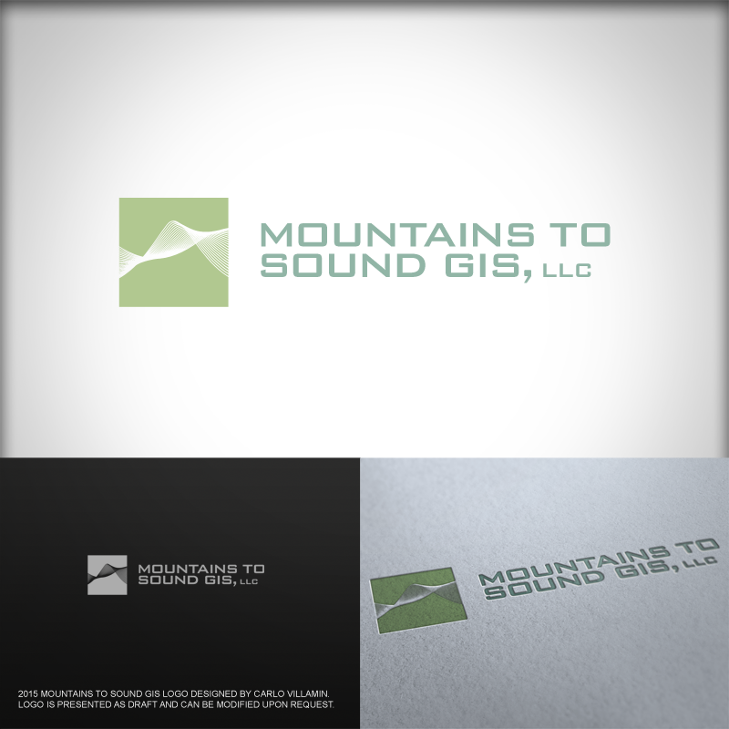 Logo Design by carlomagno for Mountains to Sound GIS, LLC | Design #6638565