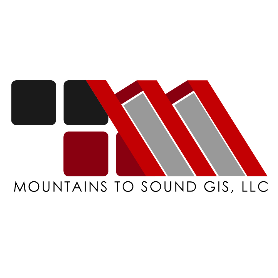 Diseño de Logo por Caloyzki para Mountains to Sound GIS, LLC | Diseño #6646031