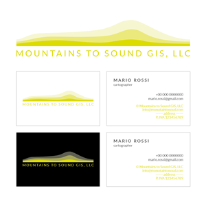 Logo Design by Valeria Rugi for Mountains to Sound GIS, LLC | Design: #6632471