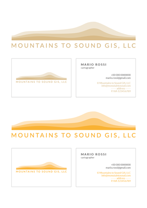 Logo Design by Valeria Rugi for Mountains to Sound GIS, LLC | Design: #6644690