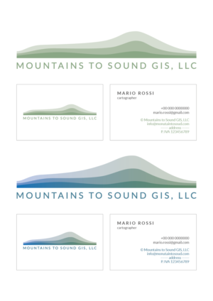Logo Design by Valeria Rugi for Mountains to Sound GIS, LLC | Design: #6674042