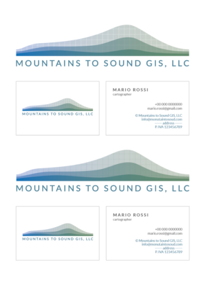 Logo Design by Valeria Rugi for Mountains to Sound GIS, LLC | Design: #6674043