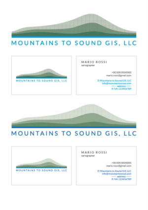 Logo Design by Valeria Rugi for Mountains to Sound GIS, LLC | Design: #6760972
